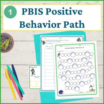 Football Student Behavior Intervention Tools Daily Behavior Support Visuals, image 2