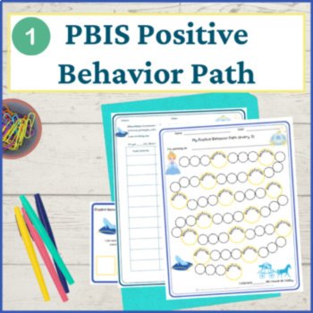 Cinderella Student Behavior Intervention Tools Daily Behavior Support Visuals, image 2