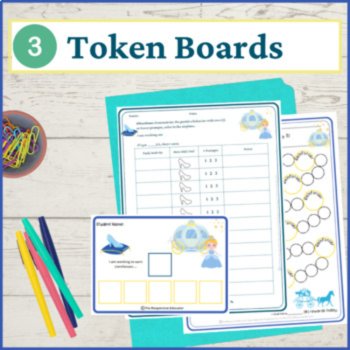 Cinderella Student Behavior Intervention Tools Daily Behavior Support Visuals, image 4