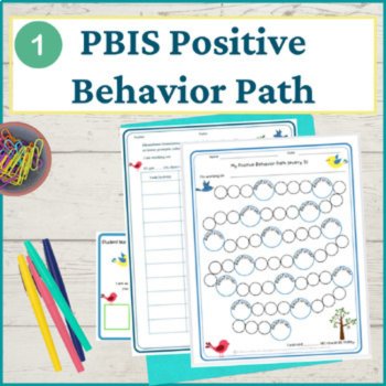 Bird Student Behavior Intervention Tools Daily Behavior Support Visuals, image 2
