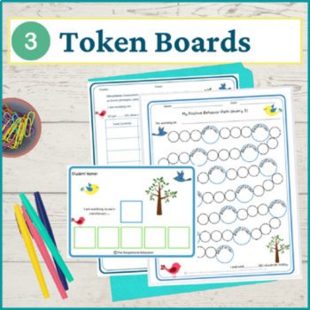 Bird Student Behavior Intervention Tools Daily Behavior Support Visuals, image 4