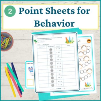 Beach Student Behavior Intervention Tools Daily Behavior Support Visuals, image 3