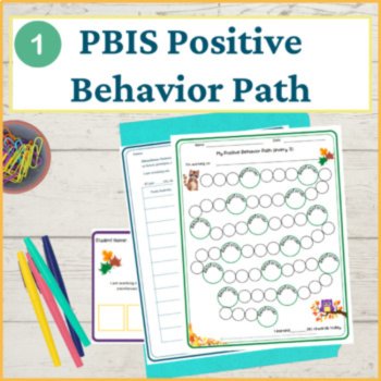 Autumn Student Behavior Intervention Tools Daily Behavior Support Visuals, image 2