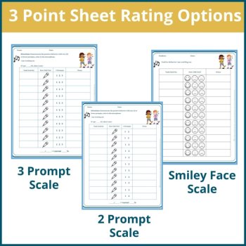 Singers Student Behavior Point Sheet Daily Behavior Goal Data Editable Chart, image 2