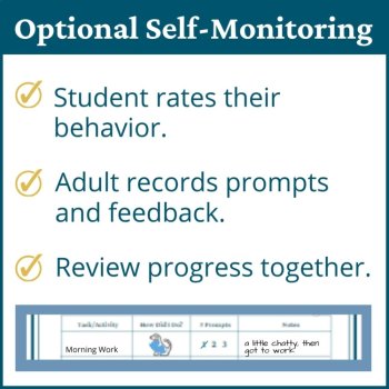 Puppies Student Behavior Point Sheet Daily Behavior Goal Data Editable Chart, image 4