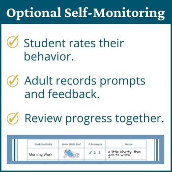 Jungle Student Behavior Point Sheet Daily Behavior Goal Data Editable Chart, image 4