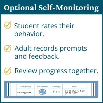 Hockey Student Behavior Point Sheet Daily Behavior Goal Data Editable Chart, image 4