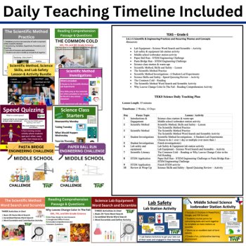 S.6.1-5 - Science Skills and STEM Bundle | TEKS Science 6th Grade | Texas, STAAR, image 3