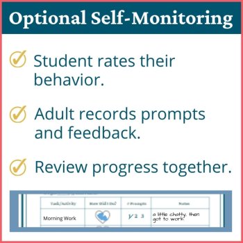 Valentine's Day Student Behavior Point Sheet Daily Behavior Goal Data Editable, image 4