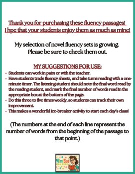 The Washingtons Go to Birmingham Science of Reading Fluency Passages Grades 3-8, image 2