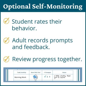 Easter Student Behavior Point Sheet Daily Behavior Goal Data Editable Chart, image 4