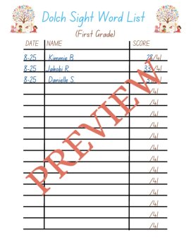Dolch First Grade Sight Words: Engaging Activities & Progress Tracking, image 3