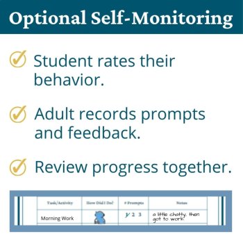 Astronaut Student Behavior Point Sheet Daily Behavior Goal Data Editable Chart, image 4