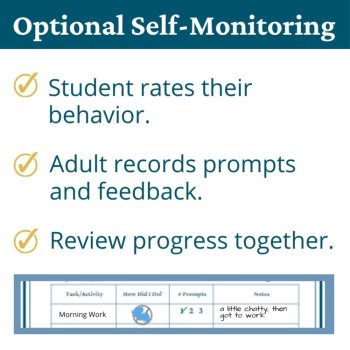 Baseball Student Behavior Point Sheet Daily Behavior Goal Data Editable Chart, image 4