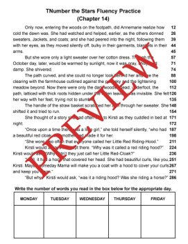 'Number the Stars' Novel Study Science of Reading 17 Fluency Passages Grades 3-8, image 3