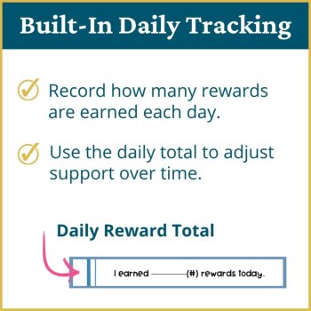 Thanksgiving Student Daily Behavior Incentive Reward Chart Student Reinforcement, image 4