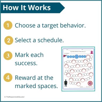 Superheroes Student Daily Behavior Incentive Reward Chart Student Reinforcement, image 3