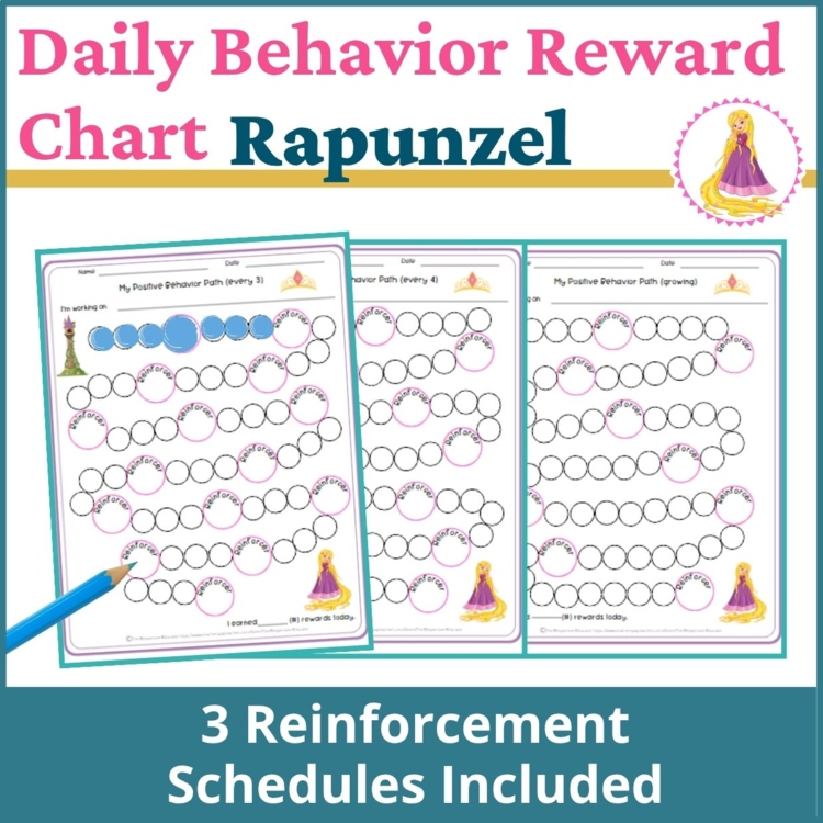 Rapunzel Student Daily Behavior Incentive Reward Chart Student Reinforcement