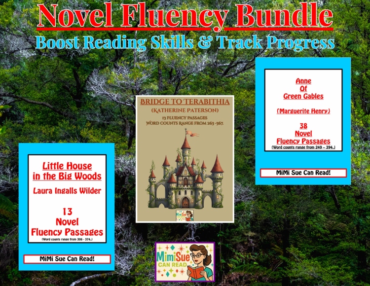 Reading Fluency Bundle LITTLE HOUSE/BRIDGE/ANNE Boost Fluency