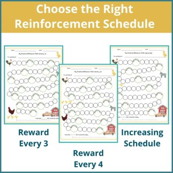 Farm Student Daily Behavior Incentive Reward Chart Student Reinforcement, image 2