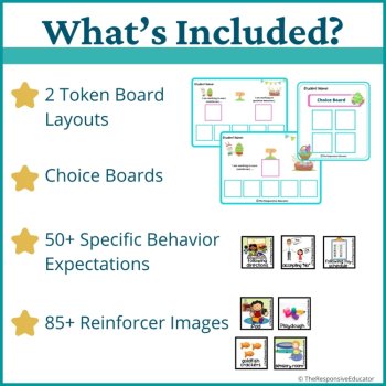 Easter Student Behavior Token Board I Am Working For Reward System, image 2