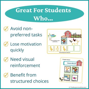 Farm Student Behavior Token Board I Am Working For Reward System, image 3