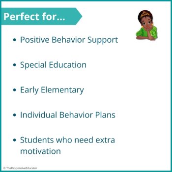 Bayou Princess Student Behavior Token Board I Am Working For Reward System, image 4