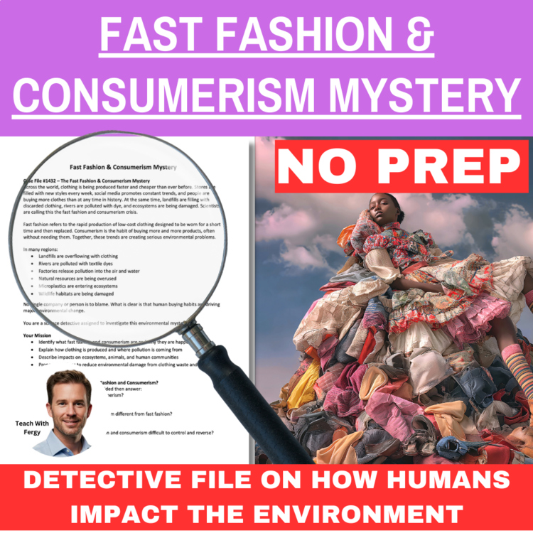 Fast Fashion & Consumerism Mystery – Detective Case File | Human Impact