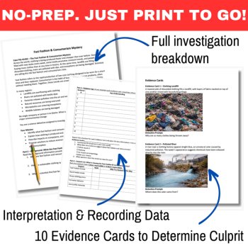 Fast Fashion & Consumerism Mystery – Detective Case File | Human Impact, image 3