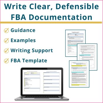 FBA Template Interview Questions Classroom Behavior Observation Forms ABC Data, image 4