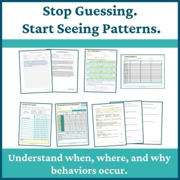Student Behavior Documentation Observation Forms Checklists Templates Data Sheet, image 2