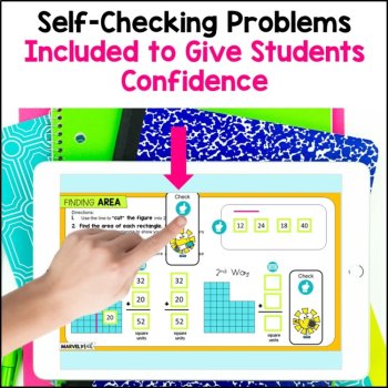 Area of Composite Figures -  Interactive Google Slides and Video Lesson, image 4