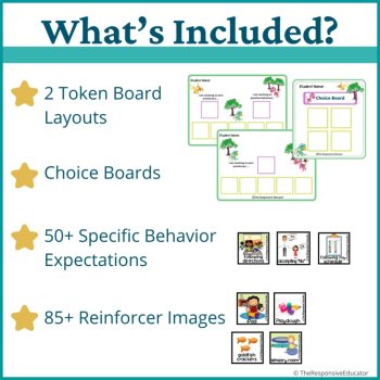 Dino Babies Student Behavior Token Board I Am Working For Reward System, image 2