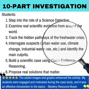 The Freshwater Crisis Mystery – Detective Case File | Human Impact, Ecosystems, image 2