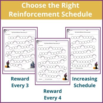 Halloween Student Daily Behavior Incentive Reward Chart Student Reinforcement, image 2