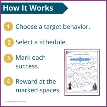 Halloween Student Daily Behavior Incentive Reward Chart Student Reinforcement, image 3