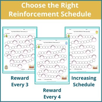 Easter Student Daily Behavior Incentive Reward Chart Student Reinforcement, image 2