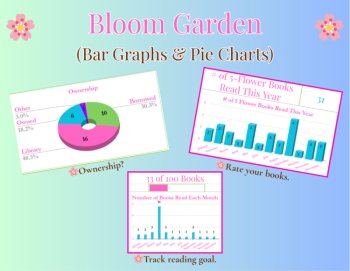 12-Month Digital Book Tracker "Petals & Pages" (Google Sheets) (BOHO Floral), image 3