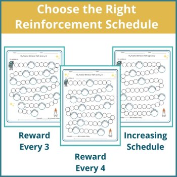 Astronaut Student Daily Behavior Incentive Reward Chart Student Reinforcement, image 2