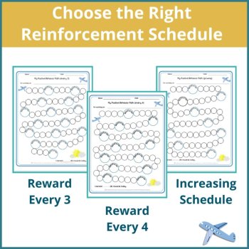 Airplanes Student Daily Behavior Incentive Reward Chart Student Reinforcement, image 2