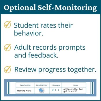 Student Behavior Point Sheet Daily Behavior Goal Data Editable Chart BUNDLE, image 4