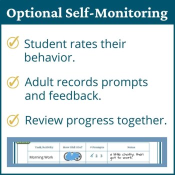 Gamer Student Behavior Point Sheet Daily Behavior Goal Data Editable Chart, image 4