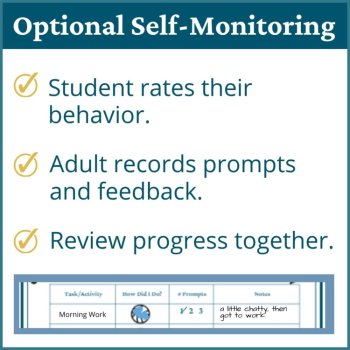 Basketball Student Behavior Point Sheet Daily Behavior Goal Data Editable Chart, image 4
