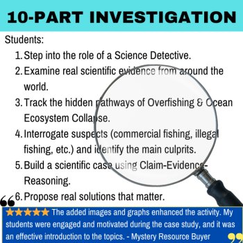 Overfishing & Ocean Ecosystem Collapse Mystery – Detective | SUB PLAN, image 2
