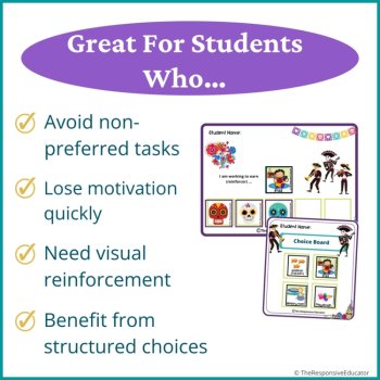 Dia de los Muertos Student Behavior Token Board I Am Working For Reward System, image 3