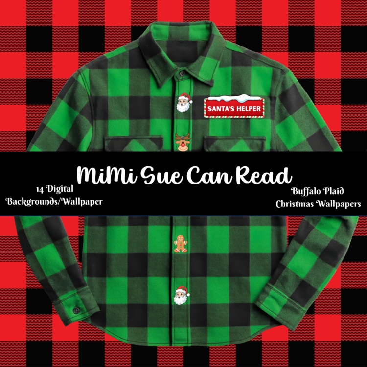 Tree Farm Chic for Your Digital Life: Buffalo Plaid Christmas Wallpapers