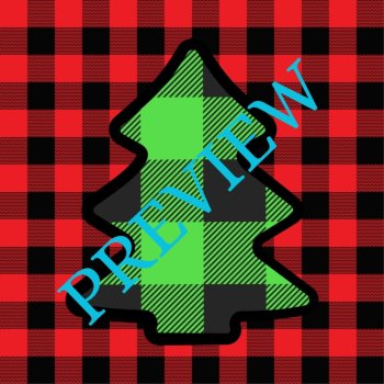 Tree Farm Chic for Your Digital Life: Buffalo Plaid Christmas Wallpapers, image 4