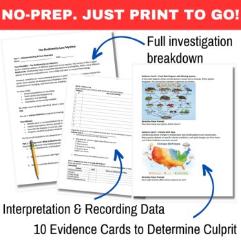 The Biodiversity Loss Mystery – Human Impact Detective | SUB PLAN | Environment, image 3