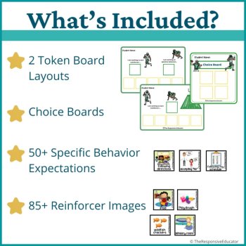 Football Student Behavior Token Board I Am Working For Reward System, image 2