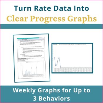Rate Behavior Tracking Sheet One Student Behavior Tracker & Graphing, image 2
